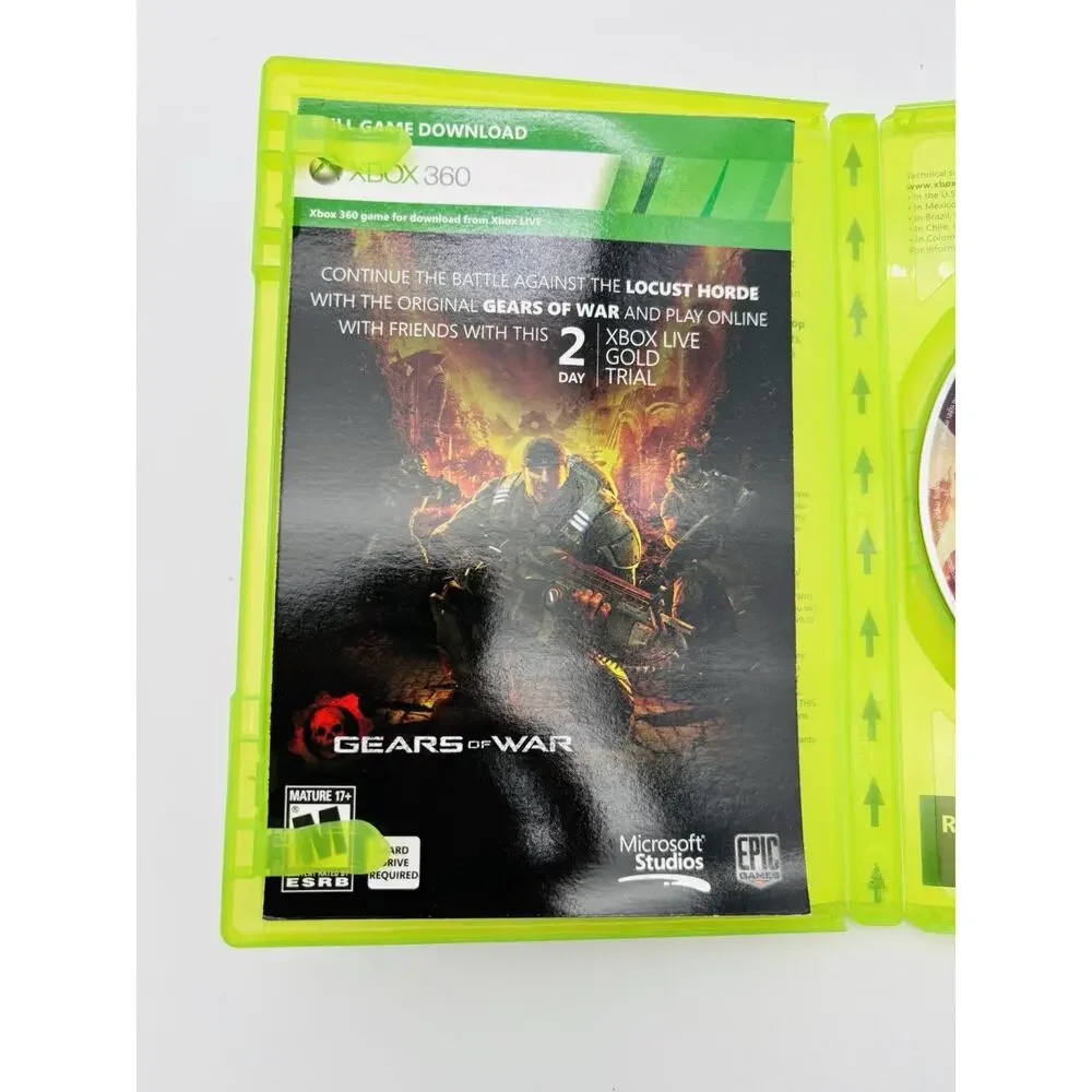Gears of War: Judgement - Xbox 360 CIB Tested. Working. VG Condition